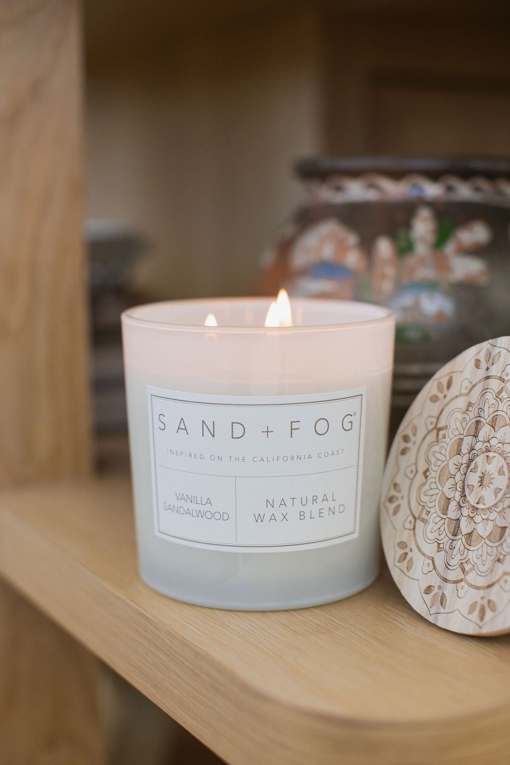 Vanilla Sandalwood 21 oz scented candle