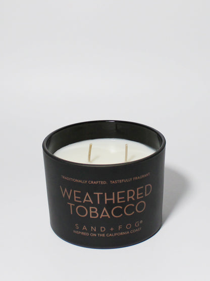 Weathered Tobacco 12 oz scented candle