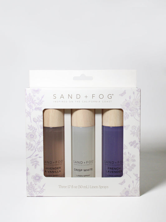 Set of Three 50 mL Linen Sprays
