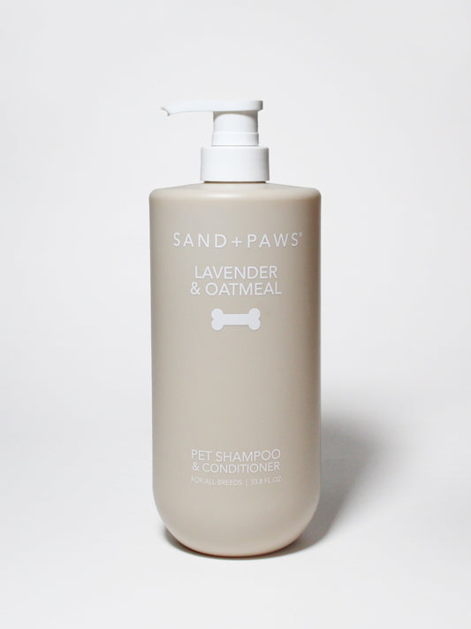 Sand + Paws Pet Shampoo & Conditioner - Lavender & Oatmeal