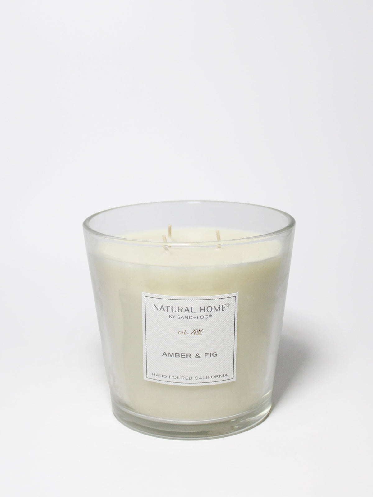 Amber & Fig Natural Home 31 oz scented candle