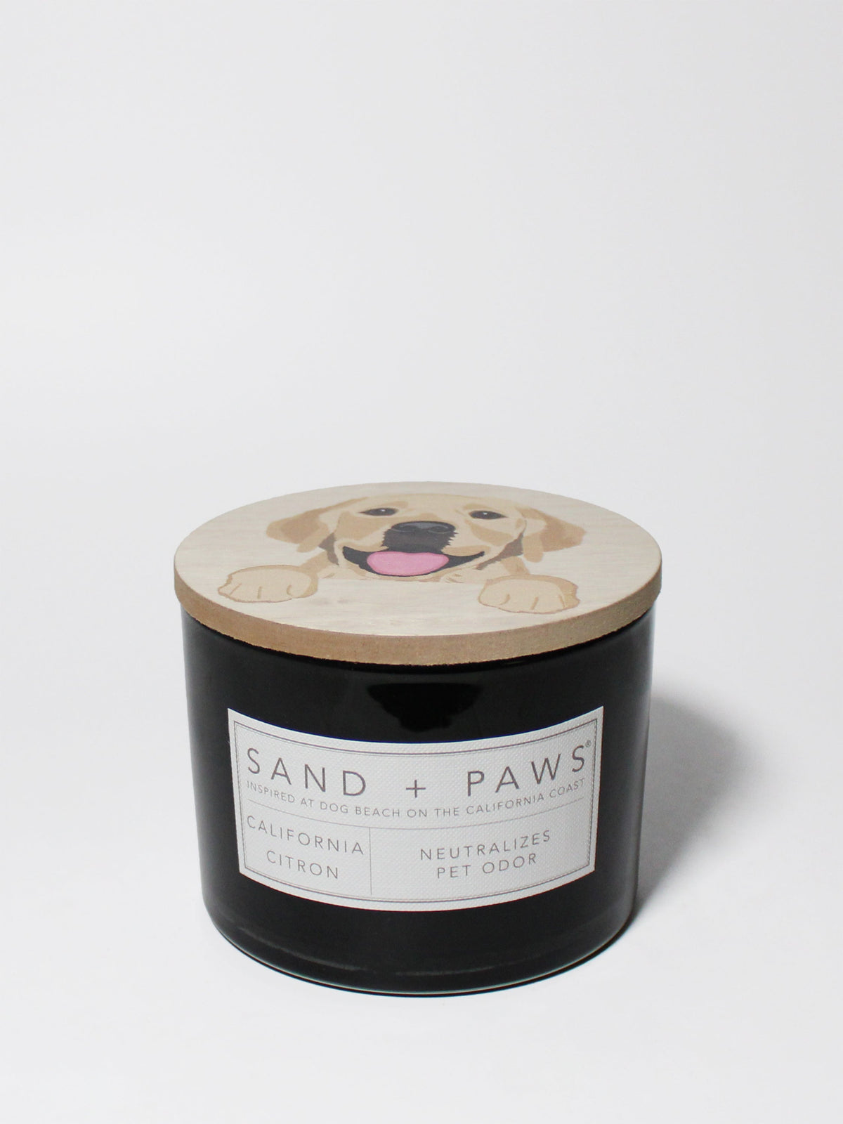 Sand + Paws California Citron 12 oz scented candle