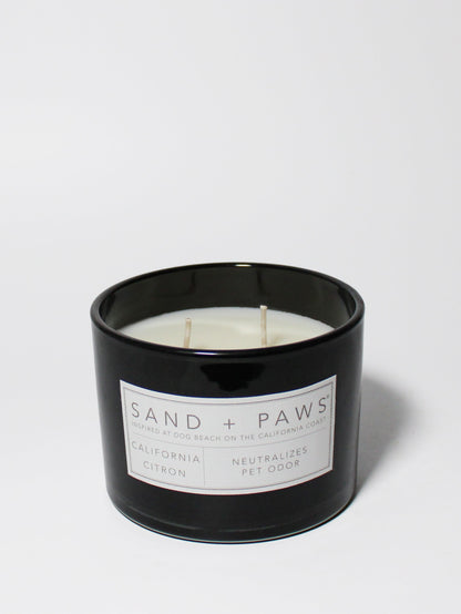 Sand + Paws California Citron 12 oz scented candle