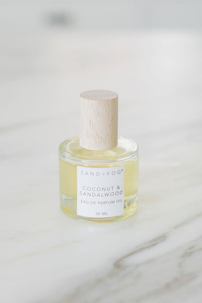 Coconut & Sandalwood 50 ml Perfume Oil Rollerball