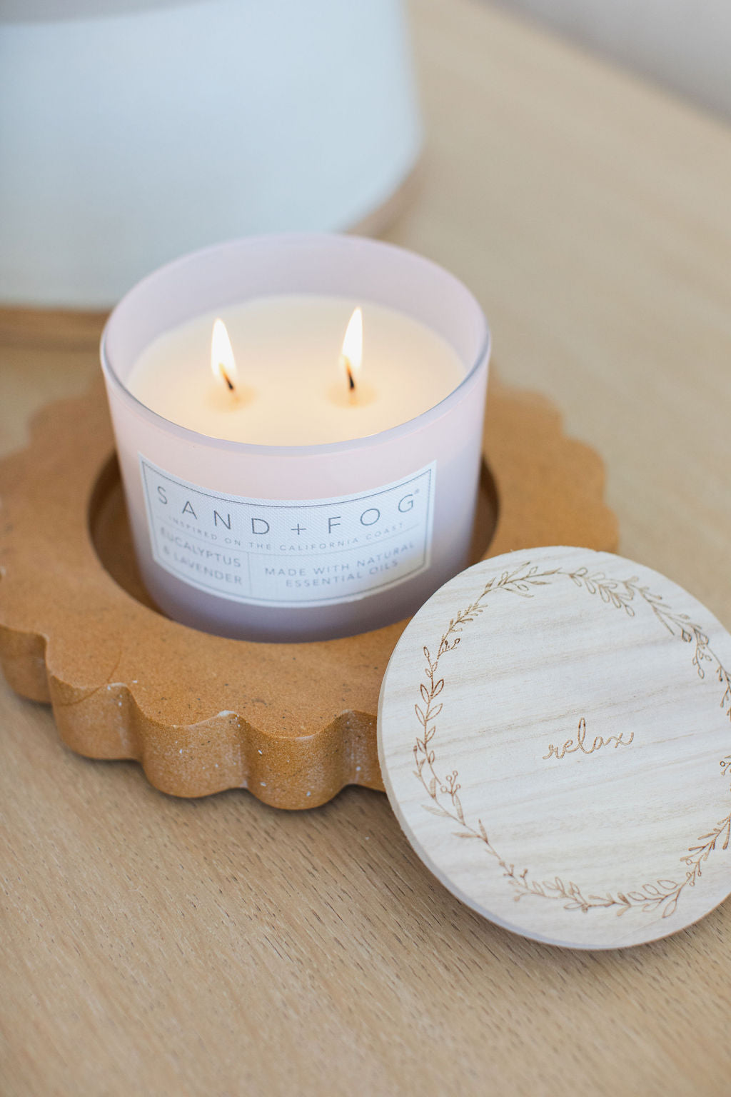 Eucalyptus & Lavender 12 oz scented candle