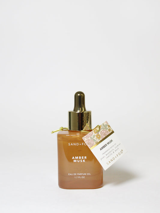Amber Musk 50ml Perfume Oil Dropper
