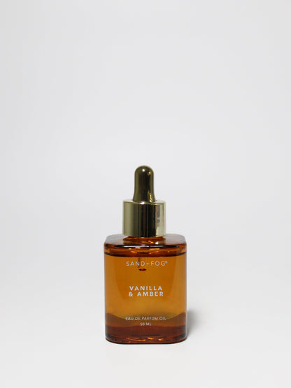 Vanilla & Amber 50ml Perfume Oil Dropper