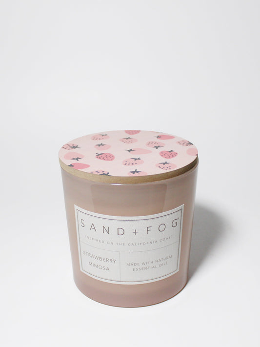 Strawberry Mimosa 21 oz scented candle