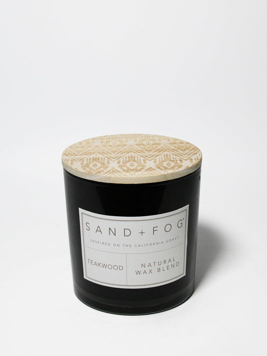 Teakwood 21 oz scented candle