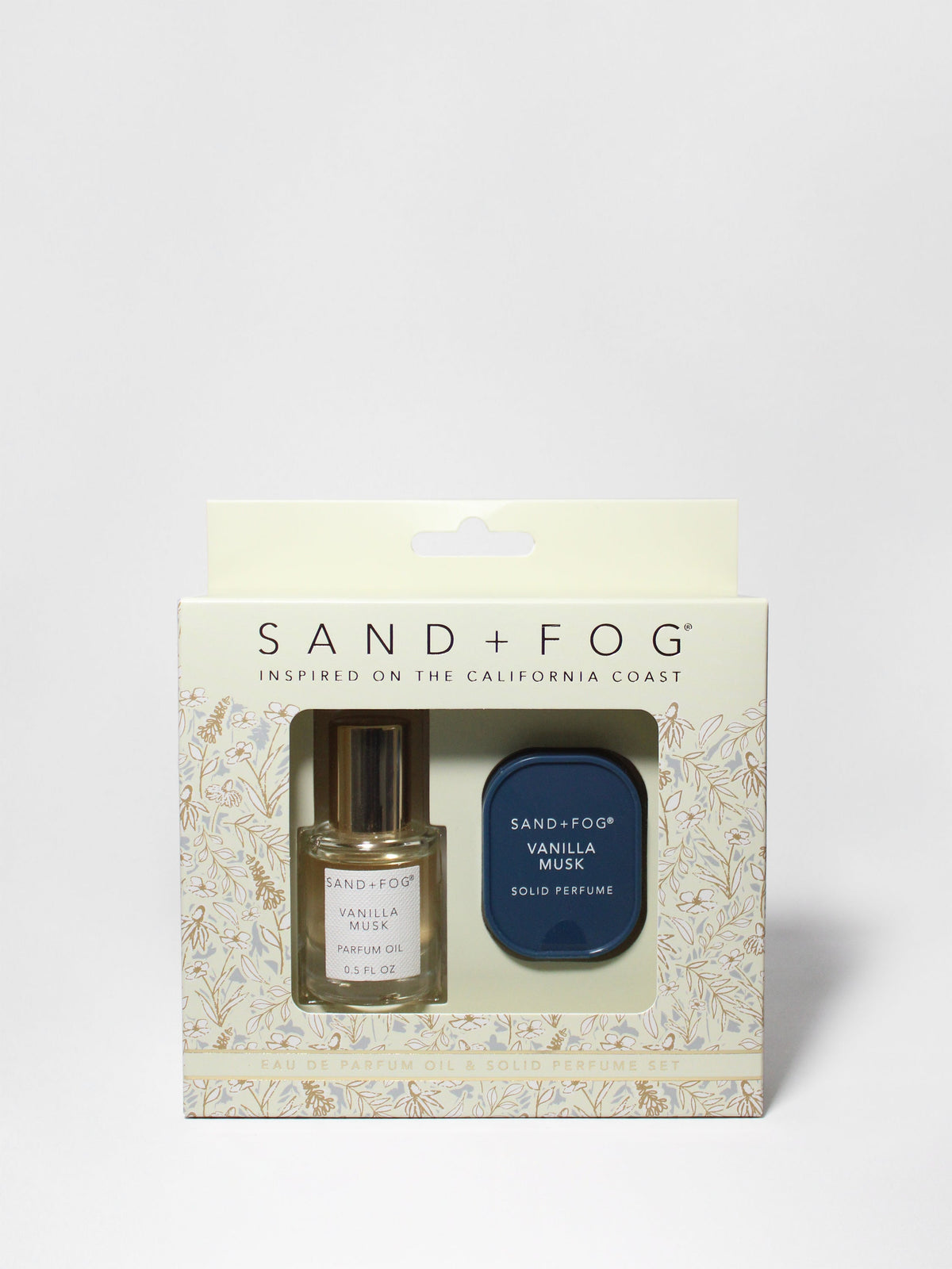 Perfume Oil Rollerball and Solid Perfume Set - Vanilla Musk
