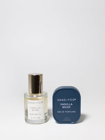 Perfume Oil Rollerball and Solid Perfume Set - Vanilla Musk