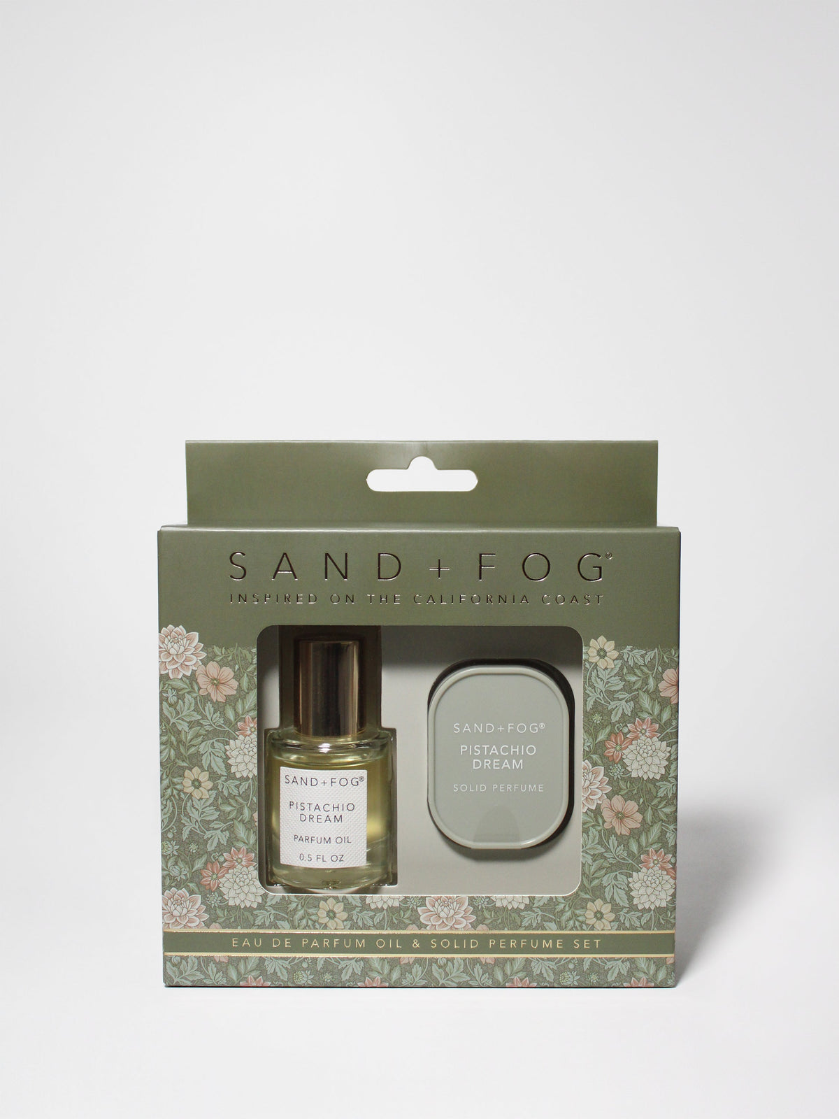 Perfume Oil Rollerball and Solid Perfume Set - Pistachio Dream