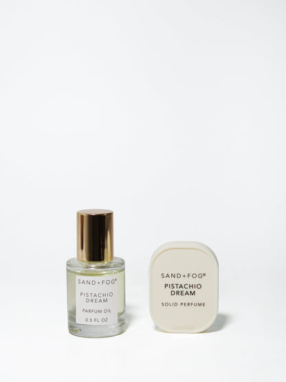 Perfume Oil Rollerball and Solid Perfume Set - Pistachio Dream